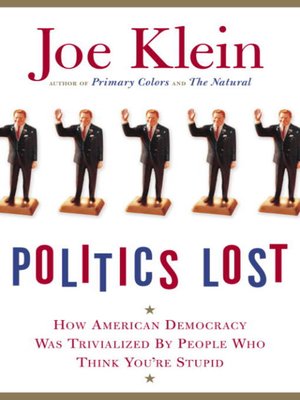 cover image of Politics Lost